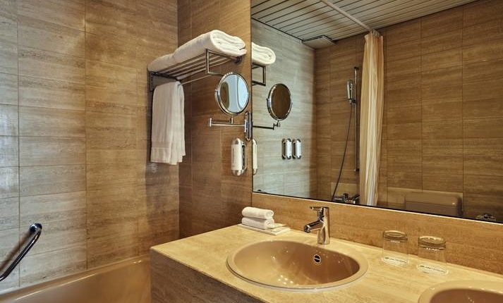 Bathroom H+ La Palma Hotel & Spa Locarno